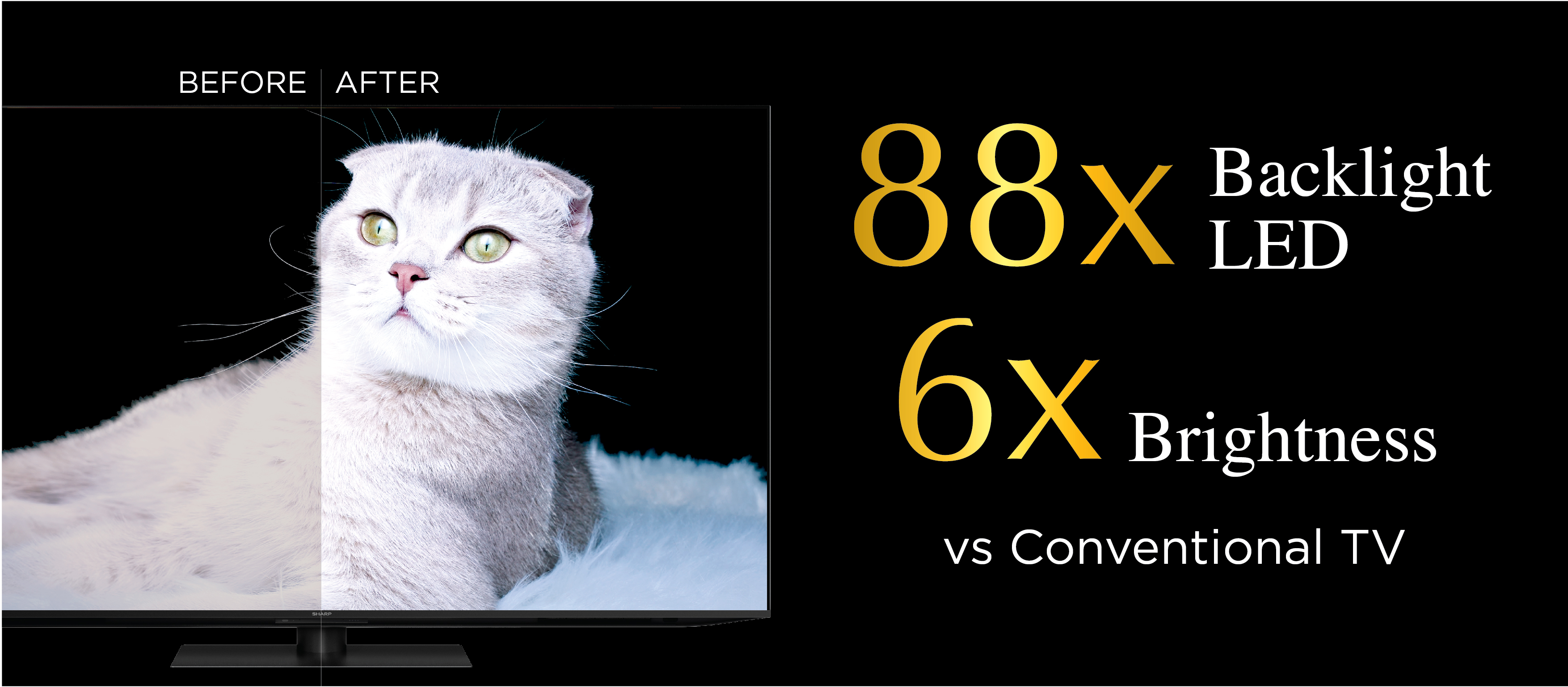 sharp aqous xled tv 4k