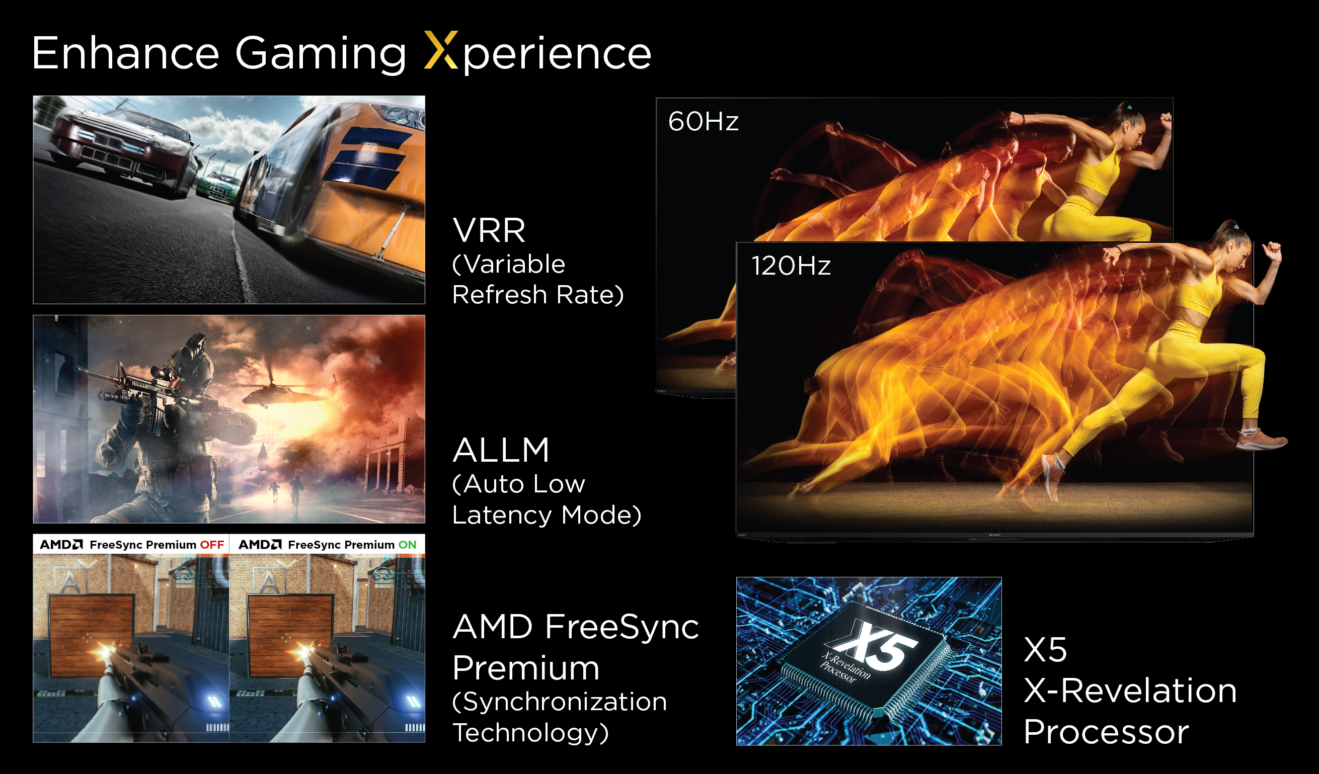 sharp aqous xled tv 4k