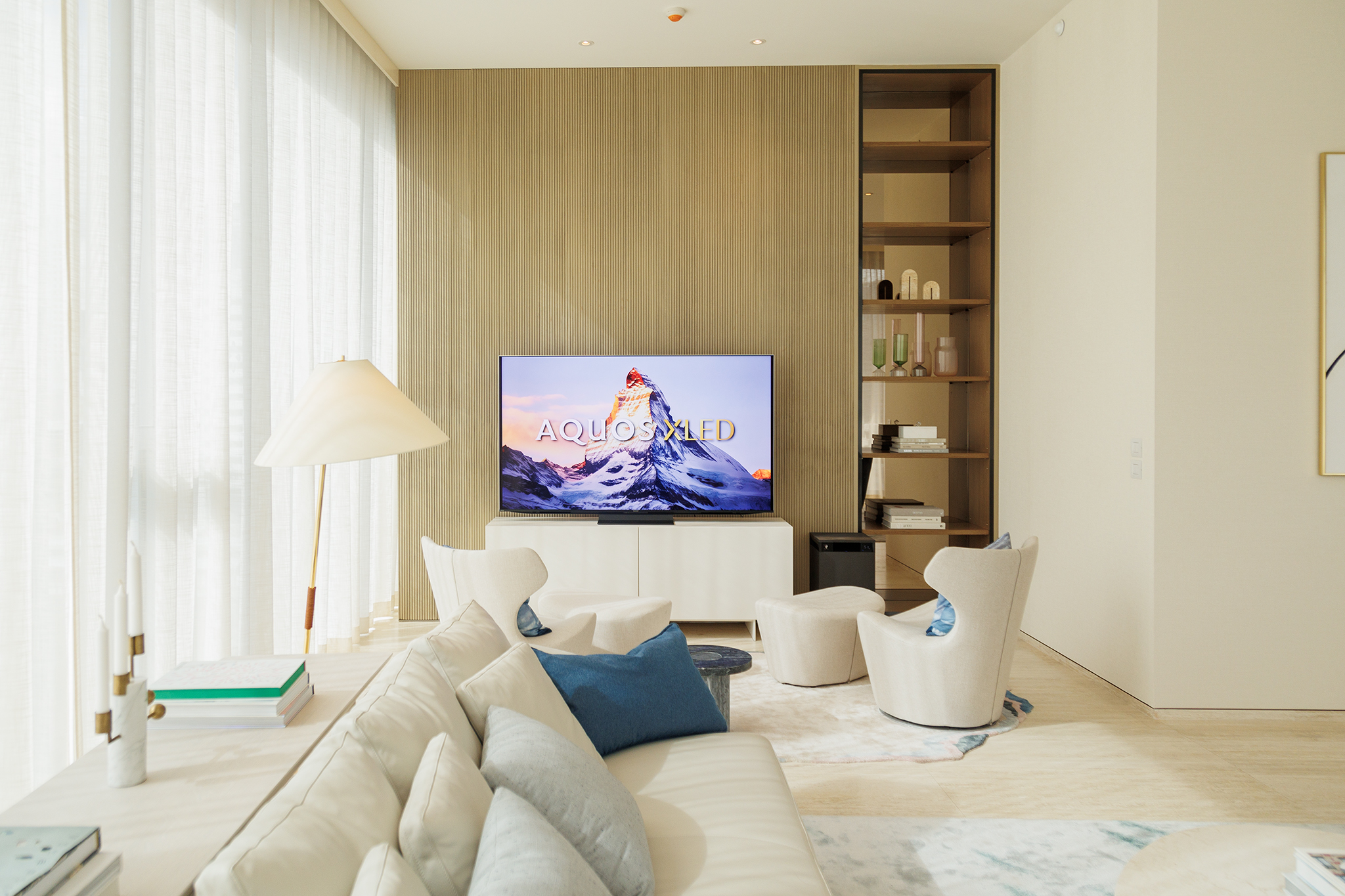 Sharp join hands with SCOPE Langsuan to exclusively display latest models AQUOS XLED TV and "Purefit" Air Purifier