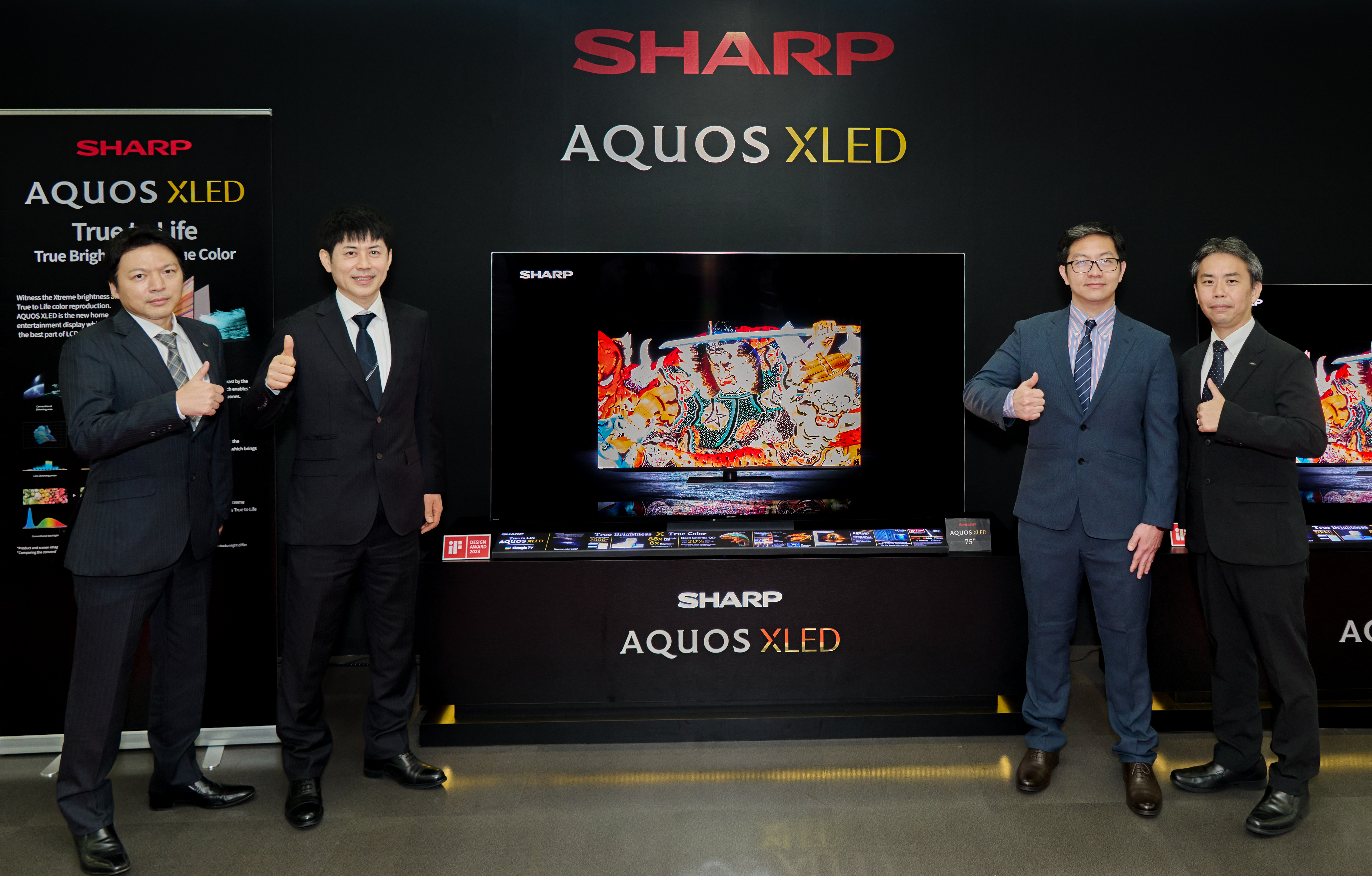 sharp aqous xled tv 4k